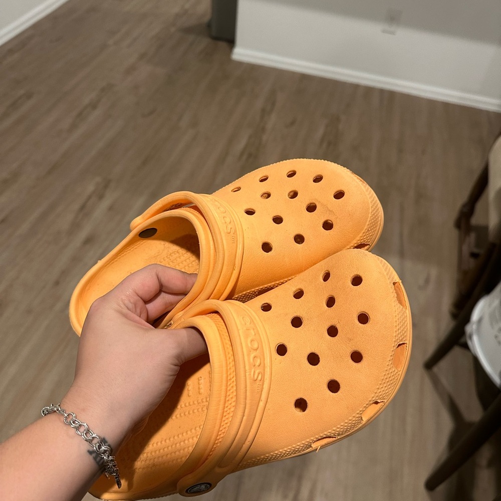 CROCS Vibrant Orange Clogs